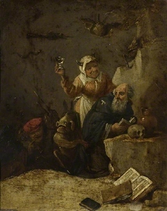 The temptation of St. Anthony by David Teniers the Younger