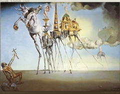 The Temptation of St. Anthony by Salvador Dalí