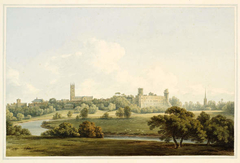 The Town and Castle of Warwick by John Warwick Smith