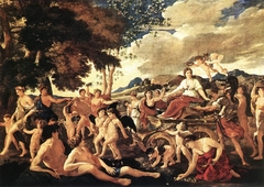 The Triumph of Flora by Nicolas Poussin