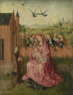 The Virgin and Child with Saints and Donor by Anonymous