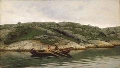 Three Men in a Rowing Boat by Nicolai Ulfsten