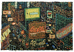 Times Square (Overview) by Yvonne Jacquette