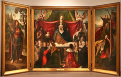 Triptych of Our Lady of Mercy by Jan Provoost