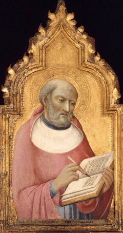 Triptych: Saint Jerome by Sano di Pietro