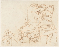 Twee paarden by Philips Wouwerman