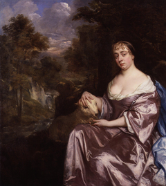 Unknown woman, formerly known as Elizabeth Hamilton, Countess de Gramont by Peter Lely