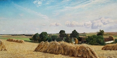 En Mark med Kornet sat op i Traver by Laurits Andersen Ring