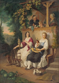 Family Idyll by Peter Michal Bohúň