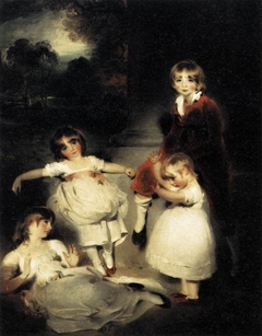 Portrait of the Children of Ayscoghe Boucherett by Thomas Lawrence