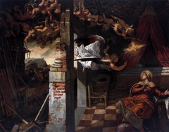 The Annunciation by Tintoretto