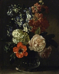 Vase of flowers by Jean-Baptiste Belin