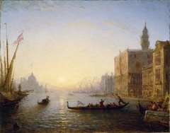 Venice, Evening by Félix Ziem