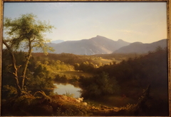 View near the Village of Catskill by Thomas Cole