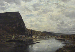 View on Dinant by Hippolyte Boulenger