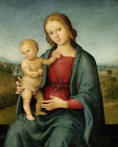 Virgin and Child by Pietro Perugino