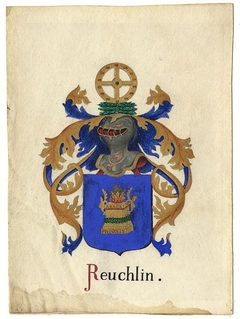 Wapen van het geslacht Reuchlin by Jan Wilhelmus de Bruyn