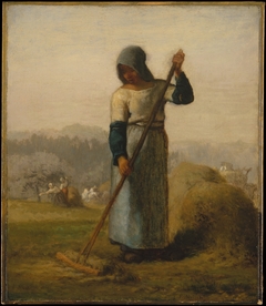 Woman with a Rake by Jean-François Millet