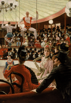 Women of Paris: The Circus Lover by James Tissot