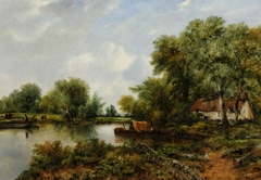 A Quiet Backwater in Suffolk by Frederick W Watts