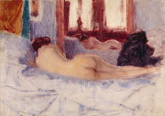 A Reclining Nude before a Mirror by Roderic O'Conor