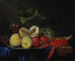 A Still-life with Fruit and Lobster