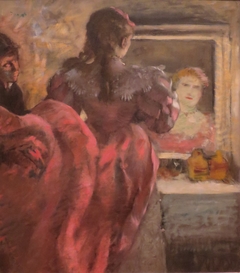 Actress in her Dressing Room by Edgar Degas