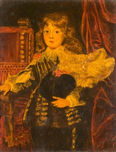 Alessandro Farnese (1635-1689) as a Boy (after Sustermans) by Francesca Neville