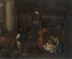 Anbetung der Hirten (nach Tizian) by Hans von Marées