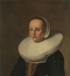 Anna van der Does (1609-50). Wife of Jan de Hooghe by Paulus Hennekyn