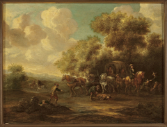 Assault on travellers by Eise Aetes Ruytenbach