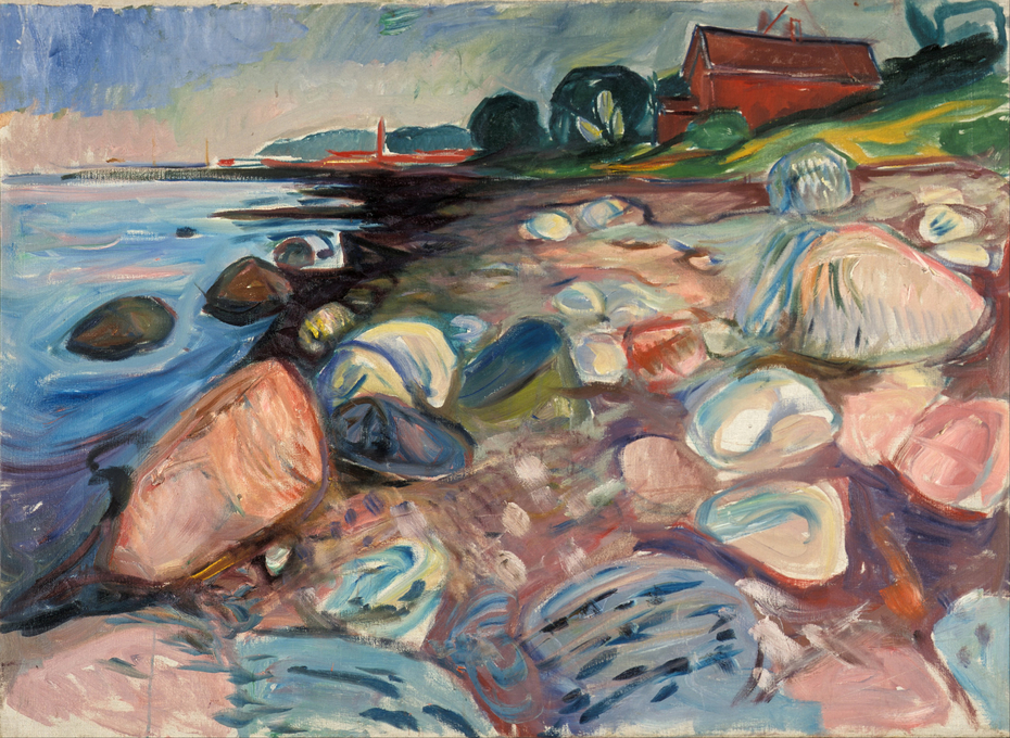 Beach By Edvard Munch Useum