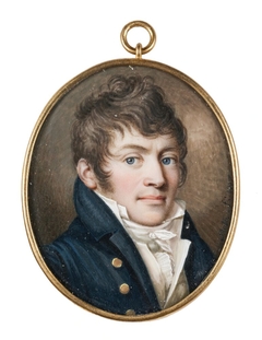 Bernhard Henric Crusell (1775-1838), tonsättare, dirigent, klarinettist, g.m. Anna Sofia Klemming by Giuseppe Rota