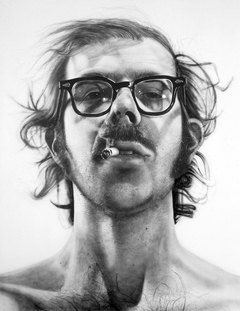 Big Self-Portrait by Chuck Close