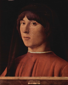 Bildnis eines jungen Mannes by Antonello da Messina