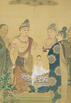 Birth of Buddha by Kanzan Shimomura