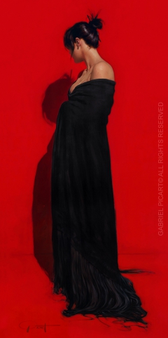 Black over Red by Gabriel Picart