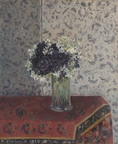 Bouquet of Violets by Camille Pissarro