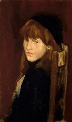 Brown and Gold: Lillie "In our Alley!" by James McNeill Whistler