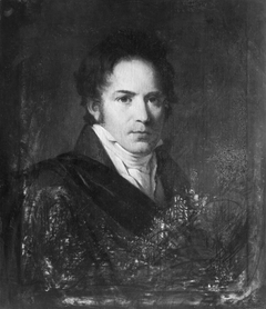 Carl Johan Fahlcrantz (1774-1861), artist, professor at the Academy of Fine Arts, married to Anna Sophie Hagström by Carl Frederik von Breda
