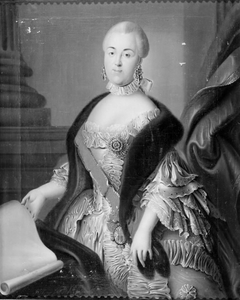 Carl Peter Ulricks gemalinde, Sofia Augusta. Katharina II af Rusland by KMS 893 Ubekendt