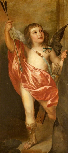 Charles Hamilton, Earl of Arran (1634 - 1640), as Cupid (a fragment copy after Van Dyck) by after Sir Anthony Van Dyck