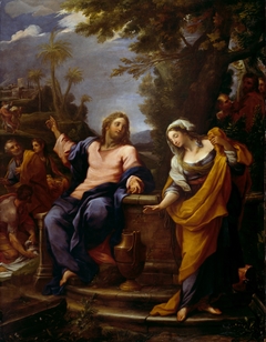 Christ and the Samaritan Woman by Giuseppe Bartolomeo Chiari