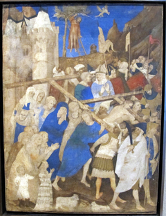 Christ Carrying the Cross by Jacquemart de Hesdin