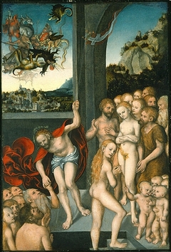 Christ in Limbo by Lucas Cranach the Elder