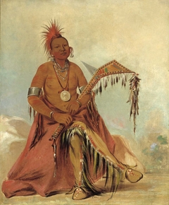 Cler-mónt, First Chief of the Tribe by George Catlin