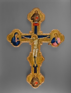 Crucifix by Don Silvestro dei Gherarducci