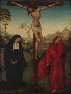 Crucifixion with the Virgin and Saint John by Unknown Artist