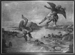 Dédale et Icare by Jacopo Tintoretto