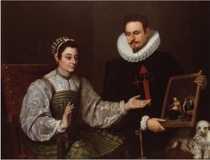 Double Portrait of a Knight of Santiago and a Lady